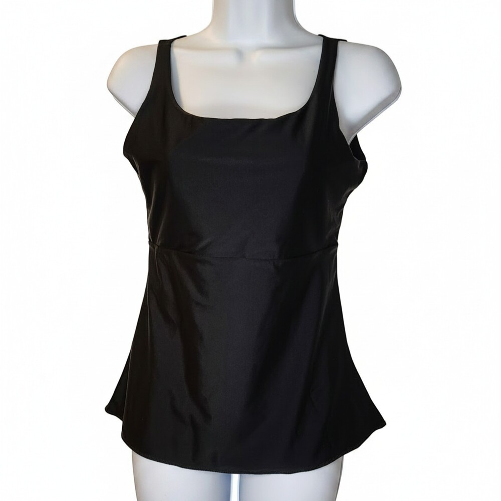 Wear Ease Style 910 Slimmer Compression Mastectomy Camisole Tank Black Size L